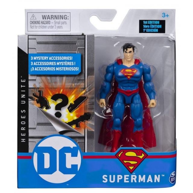 Spin Master DC Heroes figurka 10cm SUPERMAN, 24371(6)
