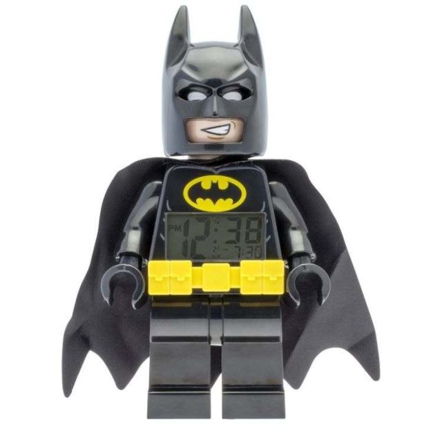 LEGO Batman Movie hodiny s budíkem Batman (poškozený obal)