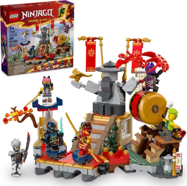 LEGO® NINJAGO® 71818 Turnajová bitevní aréna