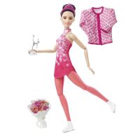 Mattel Barbie Zimné športy Krasokorčuliarka, HHY27