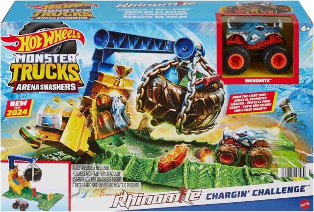 Mattel Hot Wheels® Monster Trucks VÝZVA PRO RHINOMITA, HTP18