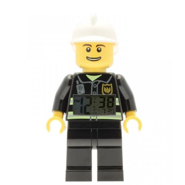 LEGO City Fireman hodiny s budíkem