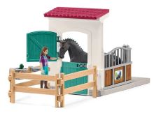 Schleich 42709 Stajňa pre kone Lisa & Storm (2)
