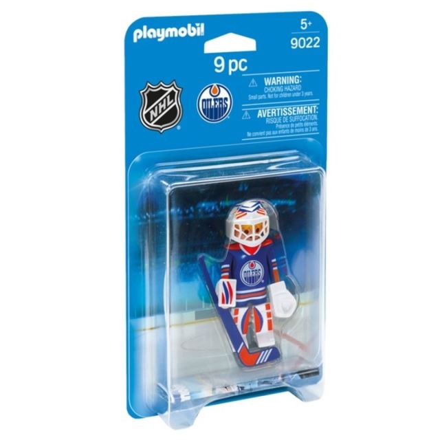 Playmobil 9022 NHL Brankář Edmonton Oilers