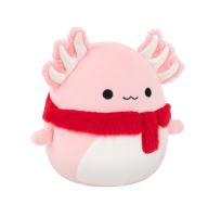 SQUISHMALLOWS Ružový axolotl so šálom - Archia, 30 cm (5)