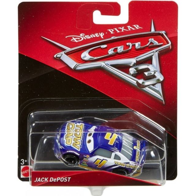 Cars 3 Autíčko Jack DePost, Mattel DXV43