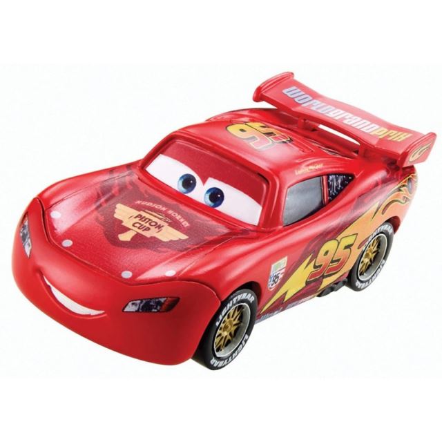 Cars 3 Autíčko Blesk McQueen Závodní kola, Mattel FLM20