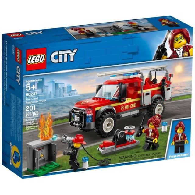 LEGO CITY 60231 Zásahový vůz velitelky hasičů