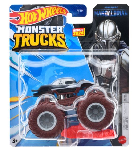 Mattel Hot Wheels® Monster Trucks Kaskadérske kúsky SW MANDALORIAN, HTM26