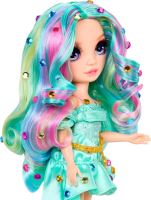 MGA Rainbow High Be Dazzling Fashion bábika - Celine Turquoise (Teal) (3)