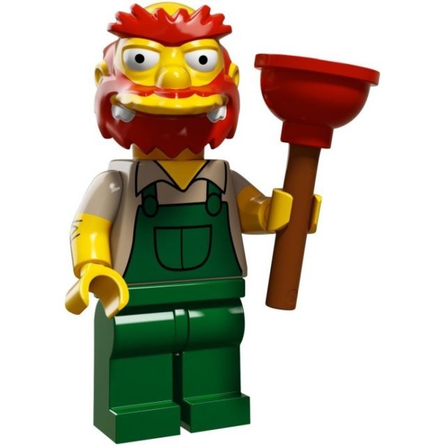 LEGO Minifigurky Simpsons 71009 Školník Willie