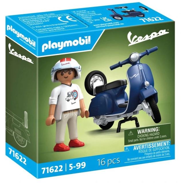 Playmobil 71622 Vespa 150 Sprint Veloce modrá