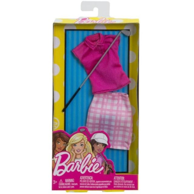 Barbie profesní oblečení - golfistka, Mattel FKT14