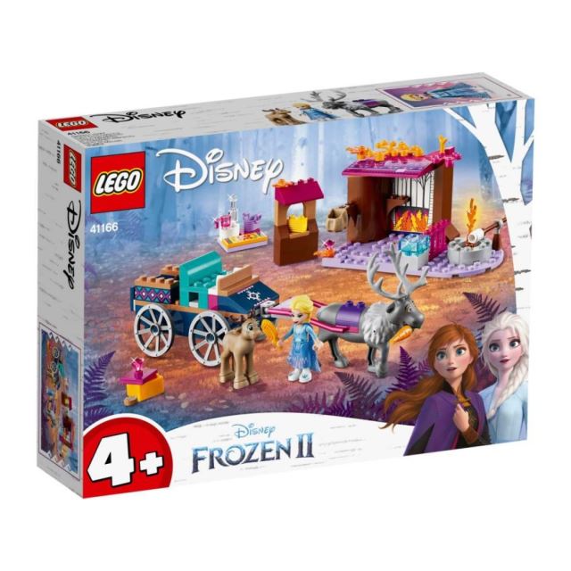 LEGO® Frozen II 41166 Elsa a dobrodružství s povozem