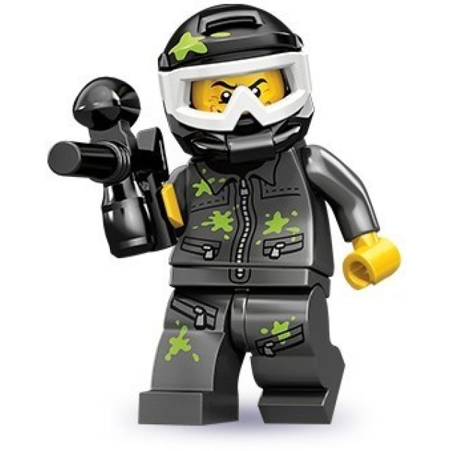 LEGO 71001 Minifigurka Paintballista