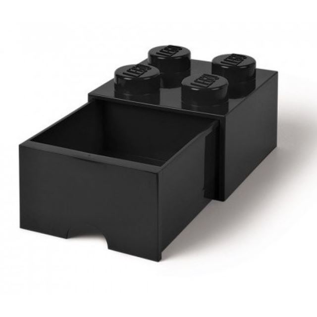 LEGO® Úložný box 250x252x181 se šuplíkem černý