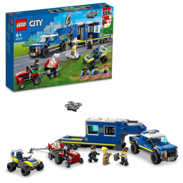 LEGO® City 60315 Mobilné veliteľské vozidlo polície