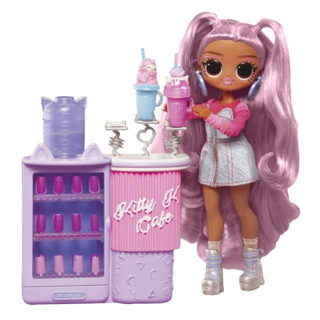 MGA L.O.L. Surprise! OMG Nechtové štúdio s bábikou Kitty K Café