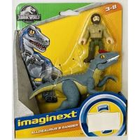Fisher Price Imaginext ALLOSAURUS s figurkou, Mattel GKM66 (1)
