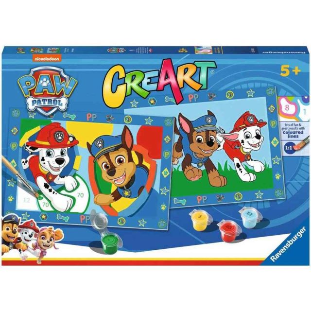 Ravensburger 23618 CreArt Tlapková patrola