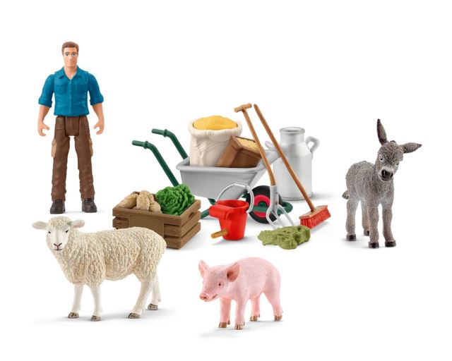 Schleich 72287 Farm World Kŕmenie zvierat