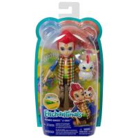 ENCHANTIMALS Panenka se zvířátkem Redward Rooster a Cluck, Mattel GJX39 (2)