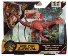 Mattel Jurský svět: Dinosaurus útočí DILOPHOSAURUS, JKL67 (1)