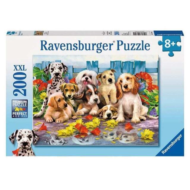 Ravensburger 12654 Puzzle Šteňatá 200 dielikov XXL