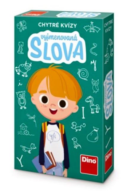 Dino Chytré kvízy - vymenované slová, náučná hra