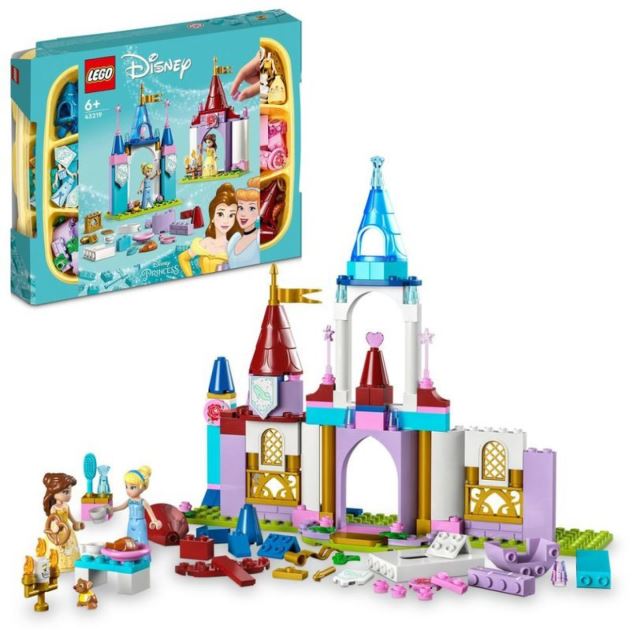 LEGO® Disney 43219 Kreatívne zámky princezien od Disneyho