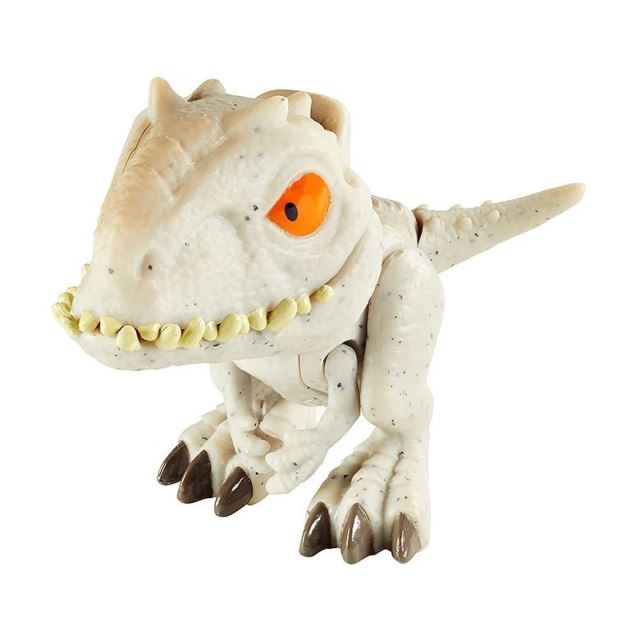 Jurský svět SNAP SQUAD Indominus Rex s pohyblivou čelistí, Mattel GLH21