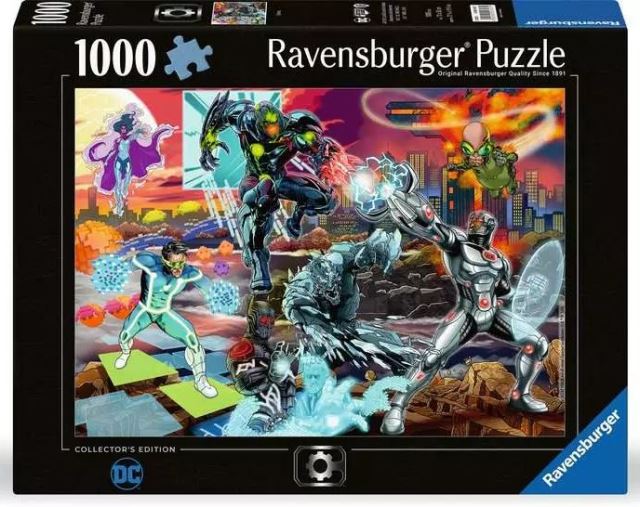 Ravensburger 01347 Puzzle Cyborg zberateľská edícia 1000 dielikov