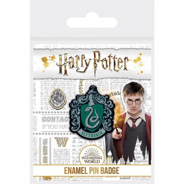 Odznak smalt Harry Potter - Zmijozel
