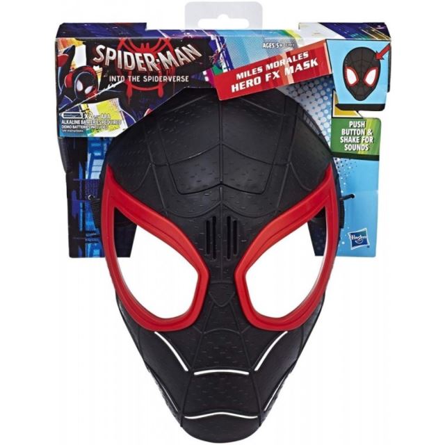 Spiderman Filmová maska se zvuky, Hasbro E2911