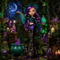 Mattel Monster High Čarodejnica Moonspell Magic Willow Thorne JMB92 (5)