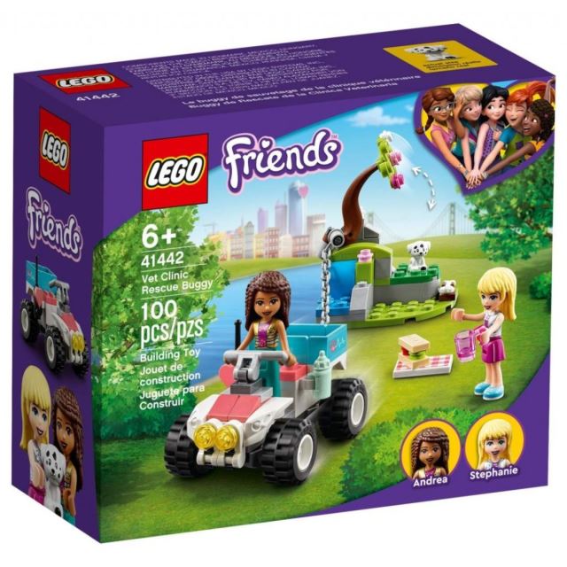 LEGO Friends 41442 Veterinářská záchranná bugina