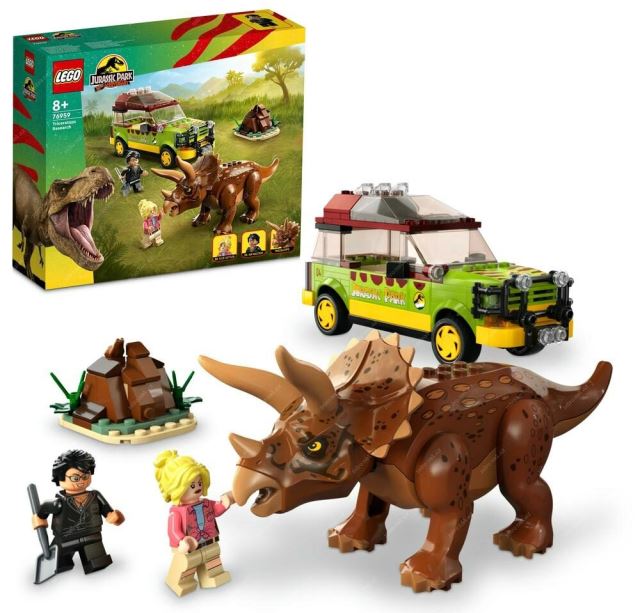 LEGO® Jurassic World 76959 Výskum triceratopsa