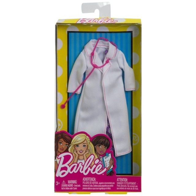 Barbie profesní oblečení - Doktorka, Mattel FKT12
