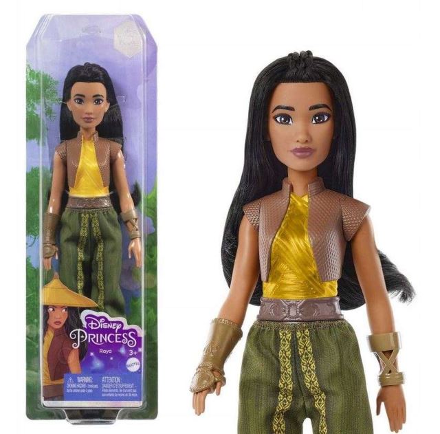 Mattel Disney Princess bábika Princezná Raya, HLX22