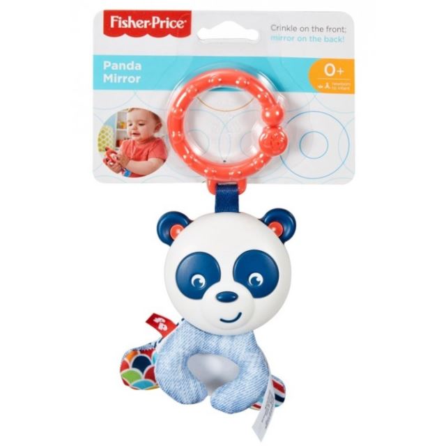 Fisher Price Závěsné zvířátko Panda Mattel DYF94 (FFB66)