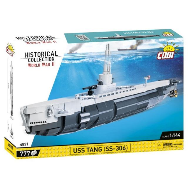 COBI 4831 World War II Americká ponorka USS TANG (SS-306)