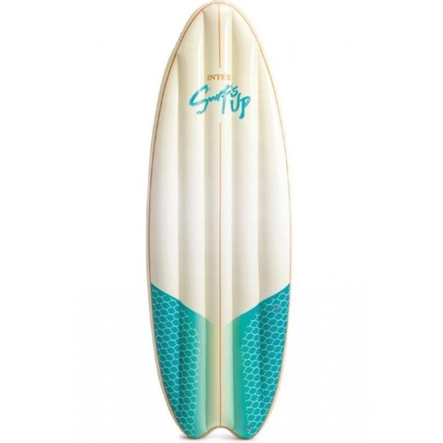 Intex 58152 Matrace nafukovací surfboard bílá/modrá