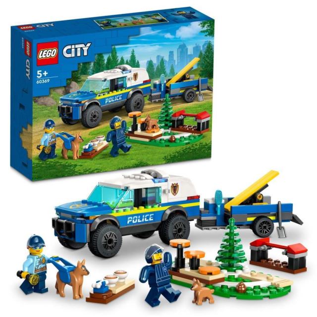 LEGO® CITY 60369 Mobilné cvičisko pre policajné psy