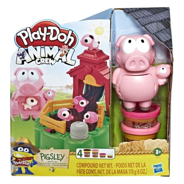 Play Doh Animals rochnící se prasátka, Hasbro E6723