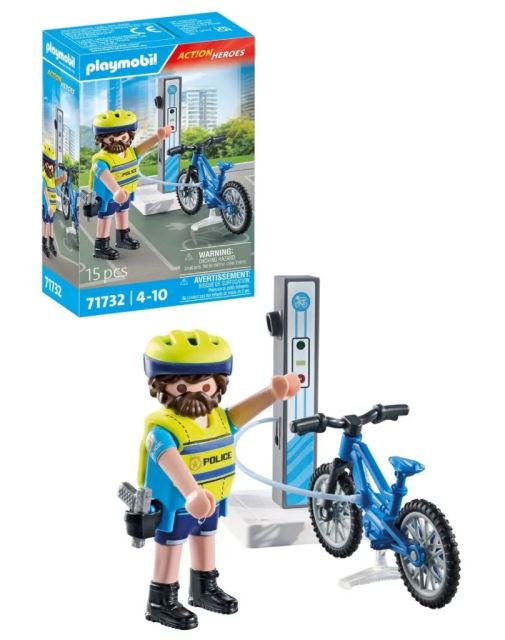 Playmobil 71732 Policejní cyklohlídka