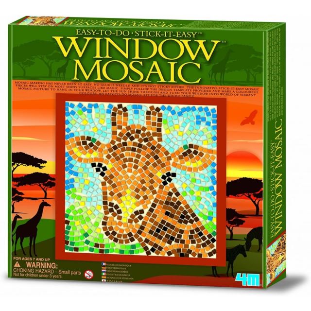 4M Okenní mozaika Safari žirafa