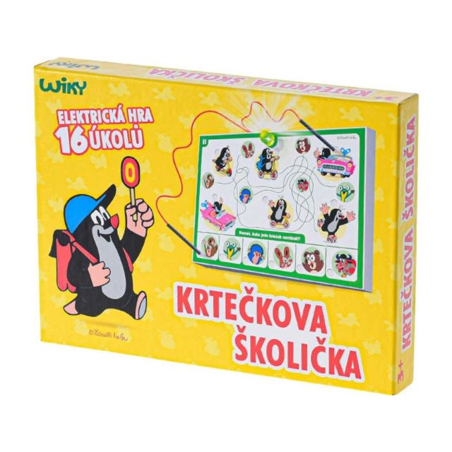 Krtečkova školička Elektronická výuková hra Voltík