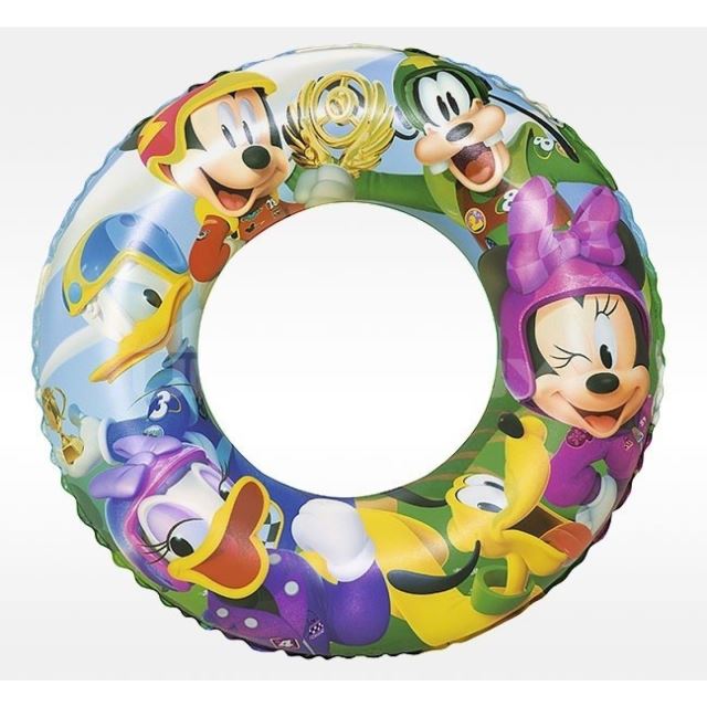 BestWay Nafukovací kruh Mickey Mouse a Minnie, průměr 56 cm