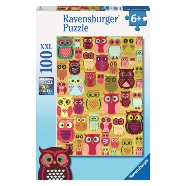 Ravensburger 10528 Puzzle Sovy 100 dílků