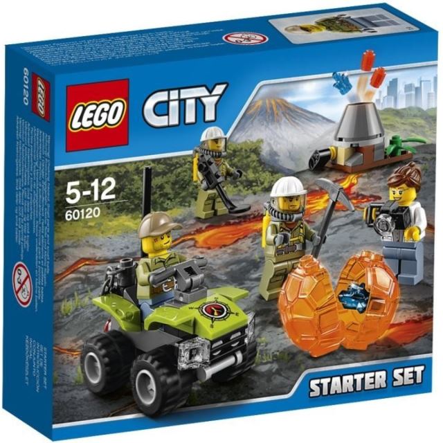 LEGO CITY 60120 Sopečná startovací sada